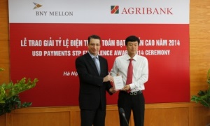 Agribank lần thứ 6 liên tiếp nhận giải chất lượng dịch vụ từ ngân hàng top 10 thế giới